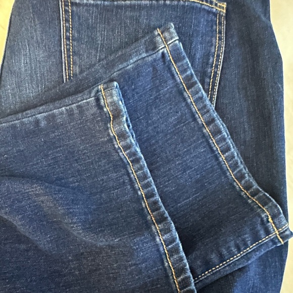 St. John's Bay Dark Blue Boot Cut Jeans - Picture 7 of 15